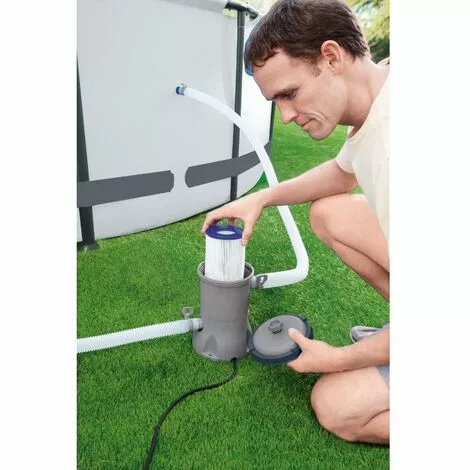 Bestway - Pompe à Filtre 58383 - 2.006 Litres Par Heure 5 Bestway - Pompe à Filtre 58383 - 2.006 Litres Par Heure – Image 5