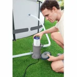 Bestway - Pompe à Filtre 58383 - 2.006 Litres Par Heure -Pompe et filtre de piscine Soldes 65181838 5