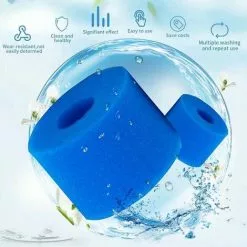 L'FLANEUR éponge Filtre S1 Pour Spa,Cartouche Filtre Piscine Pour Intex,Type S1 Pour Intex 29001E Pure Spa,Filtre S1 Spa Pour Intex Réutilisable, Filtre En Mousse Pour Spa, Piscine (4 Pcs) ANEUR -Pompe et filtre de piscine Soldes 65354386 3