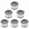 L'FLANEUR Lot De 6 Filtres De Rechange Pour MSpa FD2089, Cartouche De Filtre Pour Piscine, Et Spas ANEUR