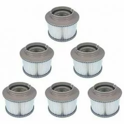 L'FLANEUR Lot De 6 Filtres De Rechange Pour MSpa FD2089, Cartouche De Filtre Pour Piscine, Et Spas ANEUR