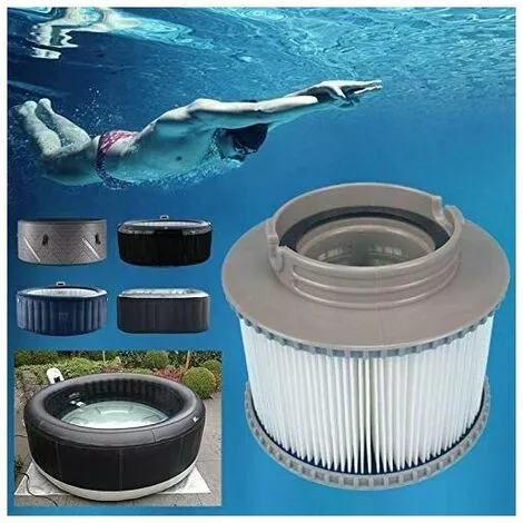 Cartouches De Filtre De Piscine, Filtre Cartouches De Rechange De Filtre MSpa Pour Baignoire, Spa, Piscine (1pcs) S'arêern 5 Cartouches De Filtre De Piscine, Filtre Cartouches De Rechange De Filtre MSpa Pour Baignoire, Spa, Piscine (1pcs) S'arêern – Image 5