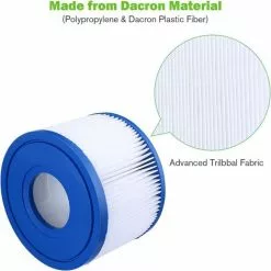 BDD Accessoires De Piscine, Outils De Piscine De Remplacement Pour 290001E, Paquet De 6 -Pompe et filtre de piscine Soldes 65374863 4