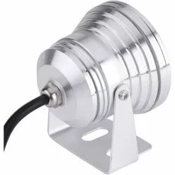 BDD Sous-marine LED, Marine Bateau Sous-marin Yacht Spot Light Lampe étanche Noir IP68 10W 12V RGB LED (Couleur : Blanc) -Pompe et filtre de piscine Soldes 65376786 4