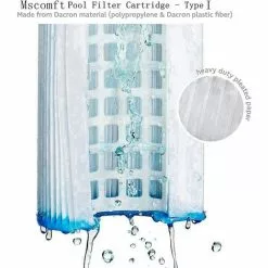 OSQI Cartouche De Filtre De Piscine Taille 1 Pour Bestway, 3,1 X 3,5 Pouces, Pour Piscine Gonflable, Cartouche De Filtre Facile De Remplacement Pour Bestway Type I, Pour Le Nettoyage De La Piscine à Tubes. (paquet De 4) 7 OSQI Cartouche De Filtre De Piscine Taille 1 Pour Bestway, 3,1 X 3,5 Pouces, Pour Piscine Gonflable, Cartouche De Filtre Facile De Remplacement Pour Bestway Type I, Pour Le Nettoyage De La Piscine à Tubes. (paquet De 4) -Pompe et filtre de piscine Soldes 65503550 3