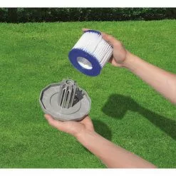 ELLE 2PCS Filtre De Piscine à Source Chaude Gonflable Bestway VI Adapté à La Pompe De Filtration De Piscine 58323 9 ELLE 2PCS Filtre De Piscine à Source Chaude Gonflable Bestway VI Adapté à La Pompe De Filtration De Piscine 58323 -Pompe et filtre de piscine Soldes 65533029 5