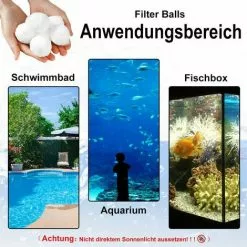 HEGUYEY Balles Filtrantes Piscine 500g - Les Filtres à Sable Filter Balls Remplacent 20 Kg De Sable Filtrant -Pompe et filtre de piscine Soldes 65629009 4