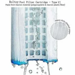 DONTODENT Filtre De Piscine 8 Pièces, Pour Cartouche De Pompe De Filtre Bestway Spa Type Vi, Filtres De Bain à Remous Pour Lay-z-spa, Pour Filtre Coleman Saluspa 8 DONTODENT Filtre De Piscine 8 Pièces, Pour Cartouche De Pompe De Filtre Bestway Spa Type Vi, Filtres De Bain à Remous Pour Lay-z-spa, Pour Filtre Coleman Saluspa -Pompe et filtre de piscine Soldes 65679007 4