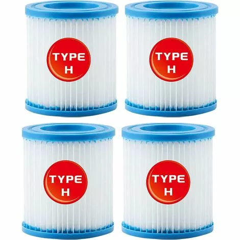 ZOLGINAH For Intex Piscine Cartouche De Filtre Type H 29007 Pour Filtre Pompes 28601, 28602 (4 PCS) 1 ZOLGINAH For Intex Piscine Cartouche De Filtre Type H 29007 Pour Filtre Pompes 28601, 28602 (4 PCS)