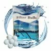 ZHUOXUAN Balles Filtrantes, 700g Boules De Filtre De Piscine Pour Systèmes De Filtration à Sable, Remplac De Sable Filtrant Sable De Quartz, Pour Piscine Système De Filtre à Sable. (Blanc)