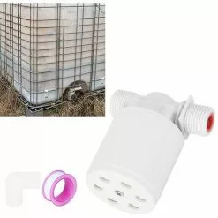 DONTODENT Better-g1/2inch Vanne De Régulation D'eau - Régulateur De Niveau D'eau - Vanne À Bille Flottante Avec Filetage Externe Pour Châteaux D'eau De Piscine,white 9 DONTODENT Better-g1/2inch Vanne De Régulation D'eau - Régulateur De Niveau D'eau - Vanne À Bille Flottante Avec Filetage Externe Pour Châteaux D'eau De Piscine,white -Pompe et filtre de piscine Soldes 65902688 5