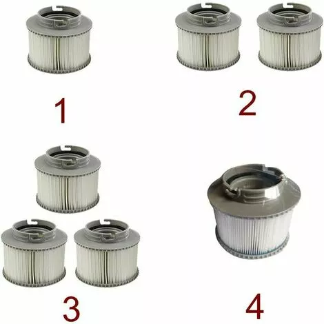 2 Spa Filter Cartouches Pour MSpa, Cartouches Filtrantes De Remplacement De Filtres De Piscine Pour Baignoire,Spa,Piscine, Vous Donnant De L'eau Propre Et Fra?che Ephé 2 2 Spa Filter Cartouches Pour MSpa, Cartouches Filtrantes De Remplacement De Filtres De Piscine Pour Baignoire,Spa,Piscine, Vous Donnant De L'eau Propre Et Fra?che Ephé – Image 2