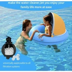 MEZHENG Boule De Filtre De Système De Filtre à Sable, Boule De Filtre De Piscine -Pompe et filtre de piscine Soldes 66137302 5
