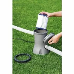 PESCE Filtre De Piscine Type 2, Convient Pour Bestway 58094 - Cartouche De Filtre De Piscine, Facile à Mettre En Place (4 Pièces) -Pompe et filtre de piscine Soldes 66359551 3