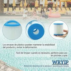 Cartouche Filtre Piscine Type I Pour Bestway Pompe De Piscine, Filtre Cartouche Type I, Cartouches Type I Pour Bestway 4 Pièces -Adélala -Pompe et filtre de piscine Soldes 66383601 5