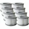 DONTODENT Lot De 8 Cartouches Filtrantes De Rechange Pour Piscine Gonflable Mspa, Jacuzzi Ruikalucky