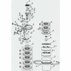 Cisea Pièce Détachée Cpf-15000 Jeu D'éponges Filtrantes Pour Filtre De Bassin à Pression -Pompe et filtre de piscine Soldes 66807773 3