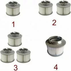 Jardin Piscine 3 Spa Filter Cartouches Pour MSpa, Cartouches Filtrantes De Remplacement De Filtres De Piscine Pour Baignoire,Spa,Piscine, Vous Donnant De L'eau Propre Et Fraîche(11*8.5cm) LangRay 7 Jardin Piscine 3 Spa Filter Cartouches Pour MSpa, Cartouches Filtrantes De Remplacement De Filtres De Piscine Pour Baignoire,Spa,Piscine, Vous Donnant De L'eau Propre Et Fraîche(11*8.5cm) LangRay -Pompe et filtre de piscine Soldes 66810958 3