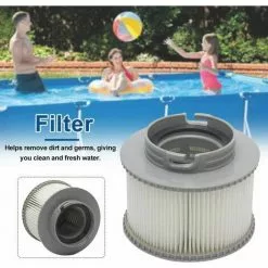 Jardin Piscine 3 Spa Filter Cartouches Pour MSpa, Cartouches Filtrantes De Remplacement De Filtres De Piscine Pour Baignoire,Spa,Piscine, Vous Donnant De L'eau Propre Et Fraîche(11*8.5cm) LangRay 8 Jardin Piscine 3 Spa Filter Cartouches Pour MSpa, Cartouches Filtrantes De Remplacement De Filtres De Piscine Pour Baignoire,Spa,Piscine, Vous Donnant De L'eau Propre Et Fraîche(11*8.5cm) LangRay -Pompe et filtre de piscine Soldes 66810958 4