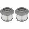 FLETéçA Lot De 2 Cartouches Filtrantes Pour Piscine, Accessoires De Filtre De Nettoyage De Piscine Gonflable De Rechange Pour Spa, Cartouche De Filtre Antimicrobienne Pour Spa Facile à Installer