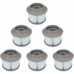 WAHAISON 6 Pièces Filtres De Rechange Pour MSPA FD2089, Pompe à Cartouche Filtrante Pour MSPA Tous Les Spas Actuels