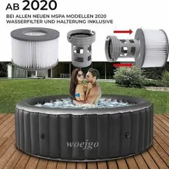 WAHAISON 2 Filtres + 2 Bases Cartouches Filtrantes Pour Piscines Gonflables MSPA - Adaptateur De Base Vissable Pour Cartouche Filtrante MSPA - Kit De Mise à Niveau - Filtre Pour Sous-marins Et Spa Chauds 6 WAHAISON 2 Filtres + 2 Bases Cartouches Filtrantes Pour Piscines Gonflables MSPA - Adaptateur De Base Vissable Pour Cartouche Filtrante MSPA - Kit De Mise à Niveau - Filtre Pour Sous-marins Et Spa Chauds -Pompe et filtre de piscine Soldes 66977858 3