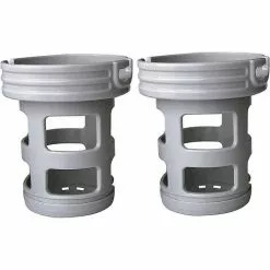 KARTOKNER 2 Bases Cartouches Filtrantes Pour Piscines Gonflables MSPA - Adaptateur De Base Vissable Pour Cartouche Filtrante MSPA - Kit De Mise à Niveau - Filtre Pour Sous-marins Et Spa Chauds