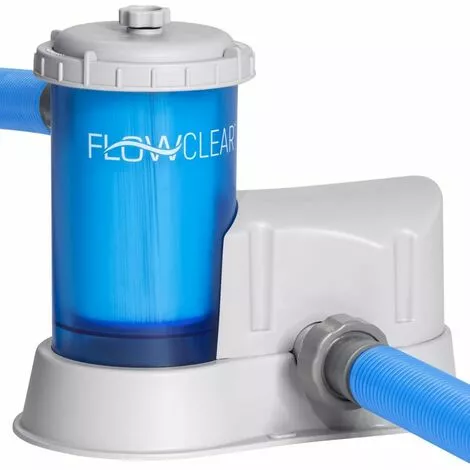 TRUE DEAL Bestway Pompe Filtrante à Cartouche Transparente Flowclear 2 TRUE DEAL Bestway Pompe Filtrante à Cartouche Transparente Flowclear – Image 2
