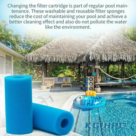 THSINDE Filtre éponge De Type A, Filtre De Piscine En Mousse, Filtre En Mousse De Piscine Filtre éponge Pré-filtre En Mousse Cartouche éponge Lavable Et Réutilisable. (4 Chambres) 4 THSINDE Filtre éponge De Type A, Filtre De Piscine En Mousse, Filtre En Mousse De Piscine Filtre éponge Pré-filtre En Mousse Cartouche éponge Lavable Et Réutilisable. (4 Chambres) – Image 4