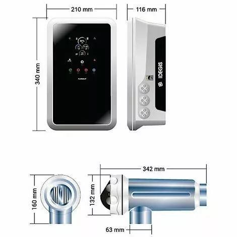 Chlorinateur Au Sel IDEGIS Domotic 2 | Modèle: DOMOTIQUE D-42 S2 3 Chlorinateur Au Sel IDEGIS Domotic 2 | Modèle: DOMOTIQUE D-42 S2 – Image 3