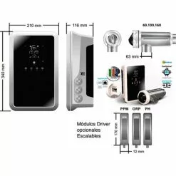 Chlorinateur Au Sel IDEGIS Domotic 2 | Modèle: DOMOTIQUE D-42 S2 9 Chlorinateur Au Sel IDEGIS Domotic 2 | Modèle: DOMOTIQUE D-42 S2 -Pompe et filtre de piscine Soldes 67399453 5