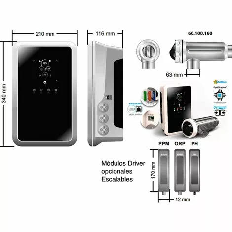 Chlorinateur Au Sel IDEGIS Domotic 2 | Modèle: DOMOTIQUE D-42 S2 5 Chlorinateur Au Sel IDEGIS Domotic 2 | Modèle: DOMOTIQUE D-42 S2 – Image 5