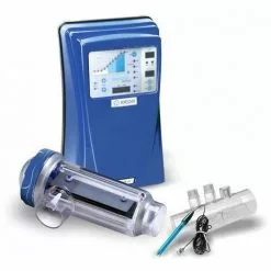 IDEGIS Domotic + PH électrolyseur à Eau Salée | Modèle: Electrolyseur Pour Eau Salée DOMOTIC D-32 PH
