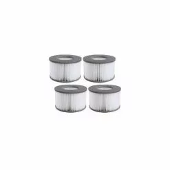 FLYME Cartouches Filtrantes Pour MSpa Whirlpoo Filtre De Piscine, Filtre Spa Cartouche De Filtre De Piscine, Lot De 4