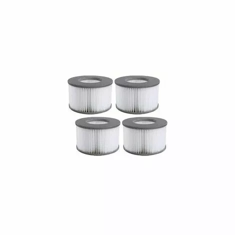 FLYME Cartouches Filtrantes Pour MSpa Whirlpoo Filtre De Piscine, Filtre Spa Cartouche De Filtre De Piscine, Lot De 4 1 FLYME Cartouches Filtrantes Pour MSpa Whirlpoo Filtre De Piscine, Filtre Spa Cartouche De Filtre De Piscine, Lot De 4
