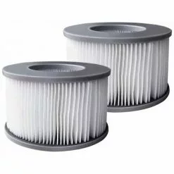 2pcs Filtres De Bain à Remous Pour MSpa Piscines Gonflables, Pompe à Cartouche Filtrante Version Améliorée Pour MSPA Tous Les Spas Actuels HANBING