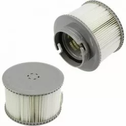 GRID COOL MSPA Cartouches De Rechange De Filtre Pour Tous Les Modèles Whirlpool Spas Swimming Piscine,Cartouches Filtrantes Avec Filet Pour MSpa Les Spas Bubble Spa (4 Pièces) -Pompe et filtre de piscine Soldes 67575719 5