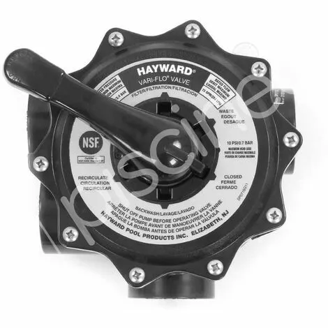 Vanne Vari-flo Multi-voies 2" Version 3 - Hayward 2 Vanne Vari-flo Multi-voies 2" Version 3 - Hayward – Image 2