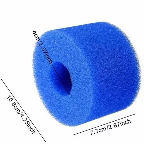 ENLENK Cartouche De Filtre De Piscine Cartouche De Filtre De Piscine, Filtre De Piscine, Filtre De Piscine, éponge Réutilisable/lavable: 108 * 40 * 73MM Filter Fish Tank 2 ENLENK Cartouche De Filtre De Piscine Cartouche De Filtre De Piscine, Filtre De Piscine, Filtre De Piscine, éponge Réutilisable/lavable: 108 * 40 * 73MM Filter Fish Tank – Image 2