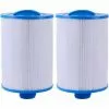 QERSTA Cartouche De Filtre De Spa , Pour Filtre À Remous Pleatco Pww50 , Filtre De Spa Pour Filtre De Remplacement Unicel 6Ch-940 Spa Business Whirlpool (2 Pièces）