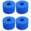 ENLENK 4 Pièces Éponge Filtrante Type S1, Cartouche De Filtre En Mousse, Mousse Pour Filtre Piscine, Réutilisables Et Lavables, Filtre En Mousse Pour Spa, Piscine, Jacuzzi