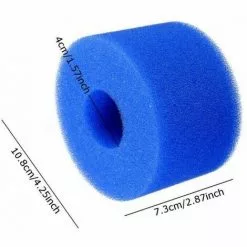 YOOUYIDA 2 Pièces Éponge Filtrante Type S1, Cartouche De Filtre En Mousse, Mousse Pour Filtre Piscine, Réutilisables Et Lavables, Filtre En Mousse Pour Spa, Piscine, Jacuzzi -Pompe et filtre de piscine Soldes 67897168 3