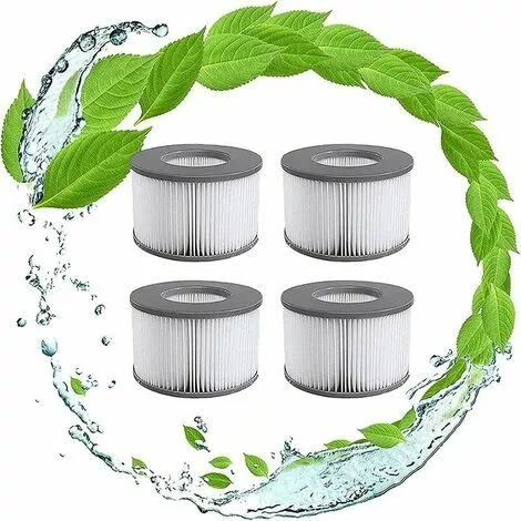 Cisea Filtres De Rechange Pour Mspa Cartouche Filtrante,pour Sous-Marins Et Spa Chauds,Convient Pour Tous Les Jacuzzis Actuels,pour Piscines Gonflables - Modèle à Partir De 2020 (4pièces) 1 Cisea Filtres De Rechange Pour Mspa Cartouche Filtrante,pour Sous-Marins Et Spa Chauds,Convient Pour Tous Les Jacuzzis Actuels,pour Piscines Gonflables - Modèle à Partir De 2020 (4pièces)