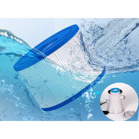 OYLDA Élément Filtrant De Type VI Pour Tous Les éléments Filtrants De Piscine Lay-Z-Spa Filtre De Pompe 4 Filtres 5 OYLDA Élément Filtrant De Type VI Pour Tous Les éléments Filtrants De Piscine Lay-Z-Spa Filtre De Pompe 4 Filtres – Image 5