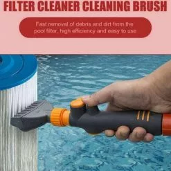 OYLDA Nettoyeur De Filtre De Piscine, Nettoyeur De Filtre De Spa De Piscine, Nettoyeur De Cartouche De Filtre à Jet, Outil De Nettoyage. -Pompe et filtre de piscine Soldes 68140456 4