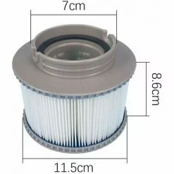 BRIDAY 2 Filtres De Rechange Pour MSPA FD2089, Pompes à Cartouche Pour Tous Les Spas Actuels -Pompe et filtre de piscine Soldes 68146610 5