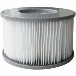 Cisea 2 Cartouches Filtrantes De Remplacement Pour Spa Gonflable MSPA + 2 Filets De Protection