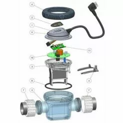 CCEI Electrolyseur Zelia Zlt 50 -Pompe et filtre de piscine Soldes 7191483 3