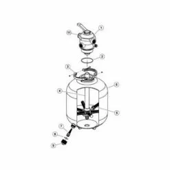 PISCINE CENTER O'CLAIR Sable/gravier 100 Kg -Pompe et filtre de piscine Soldes 7723500 3
