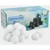 O'CLAIR Boules Filtrantes Pour Filtre à Sable Piscine 12 M³/h Aqualoon - 4 Cartons De 700g